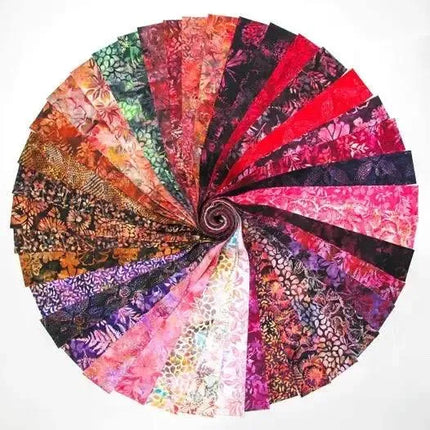 Hoffman WHIMSY Bali Pop 2.5" strip roll 40PCS