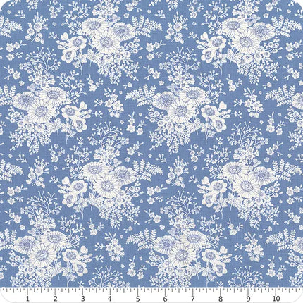 Tilda Fabrics Something Blue Cornflower Isolde Yardage SKU# TIL100663
