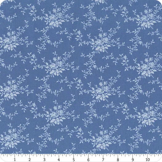 Tilda Fabrics Something Blue Cornflower Noel Yardage SKU# TIL100671