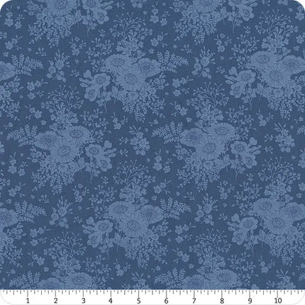 Tilda Fabrics Something Blue Night Isolde Yardage SKU# TIL100673