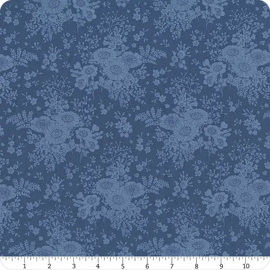 Tilda Fabrics Something Blue Night Isolde Yardage SKU# TIL100673