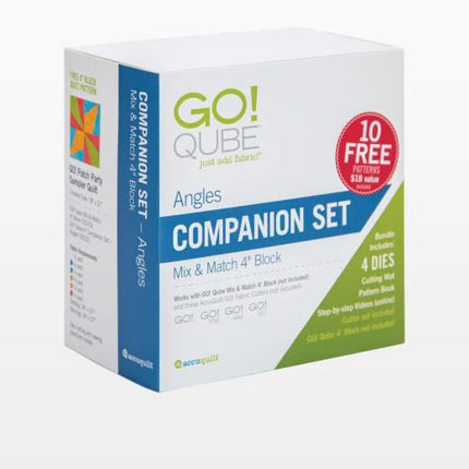 GO! Qube 4" Companion Set-Angles # 55231