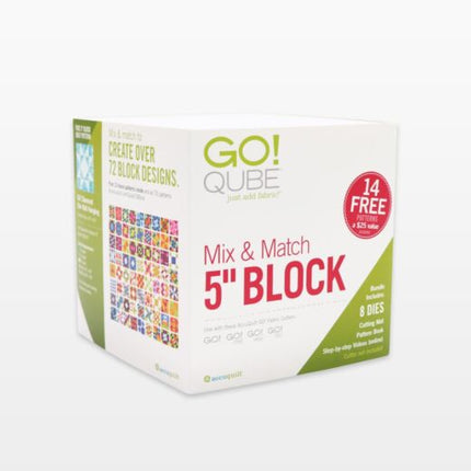 GO! Qube Mix & Match 5" Block # 55567