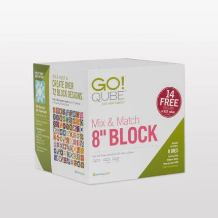 GO! Qube Mix & Match 8" Block # 55776