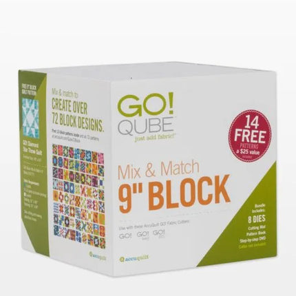 GO! Qube Mix & Match 9" Block # 55777