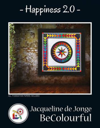 Happiness 2.0 by Jacqueline de Jonge - BeColourful Pattern