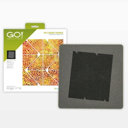 GO! Half Square Triangle-2" Finished Square-Multiples  55063
