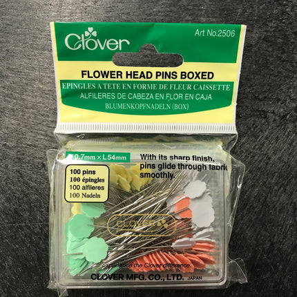 Flower Head Pins Boxed  (100pins)